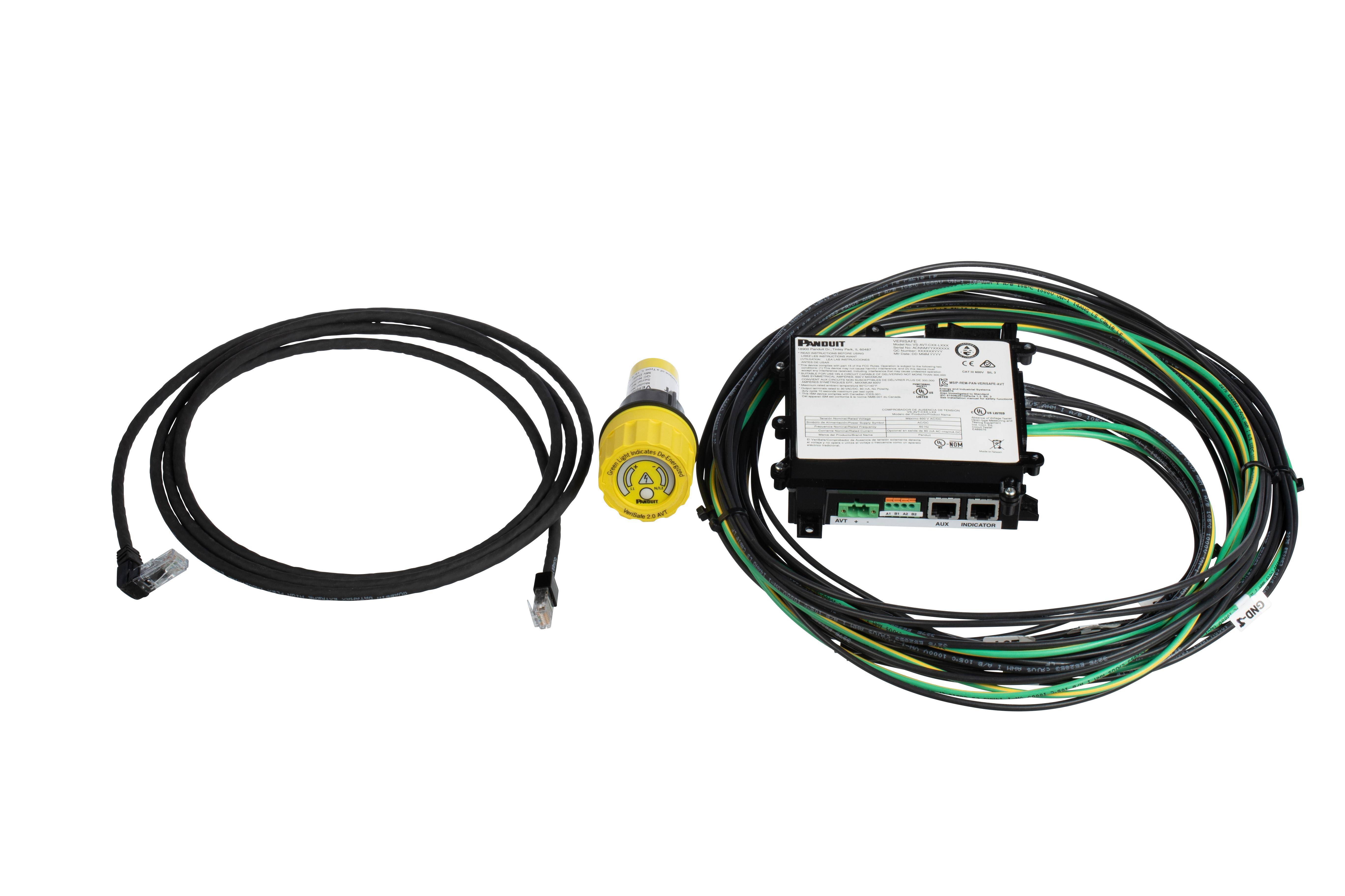 Panduit® VS2-AVT-1PB-02 Single Phase AC/DC Absence of Voltage Tester, Lithium Battery, 1000/1000 VAC/VDC Max Measurable