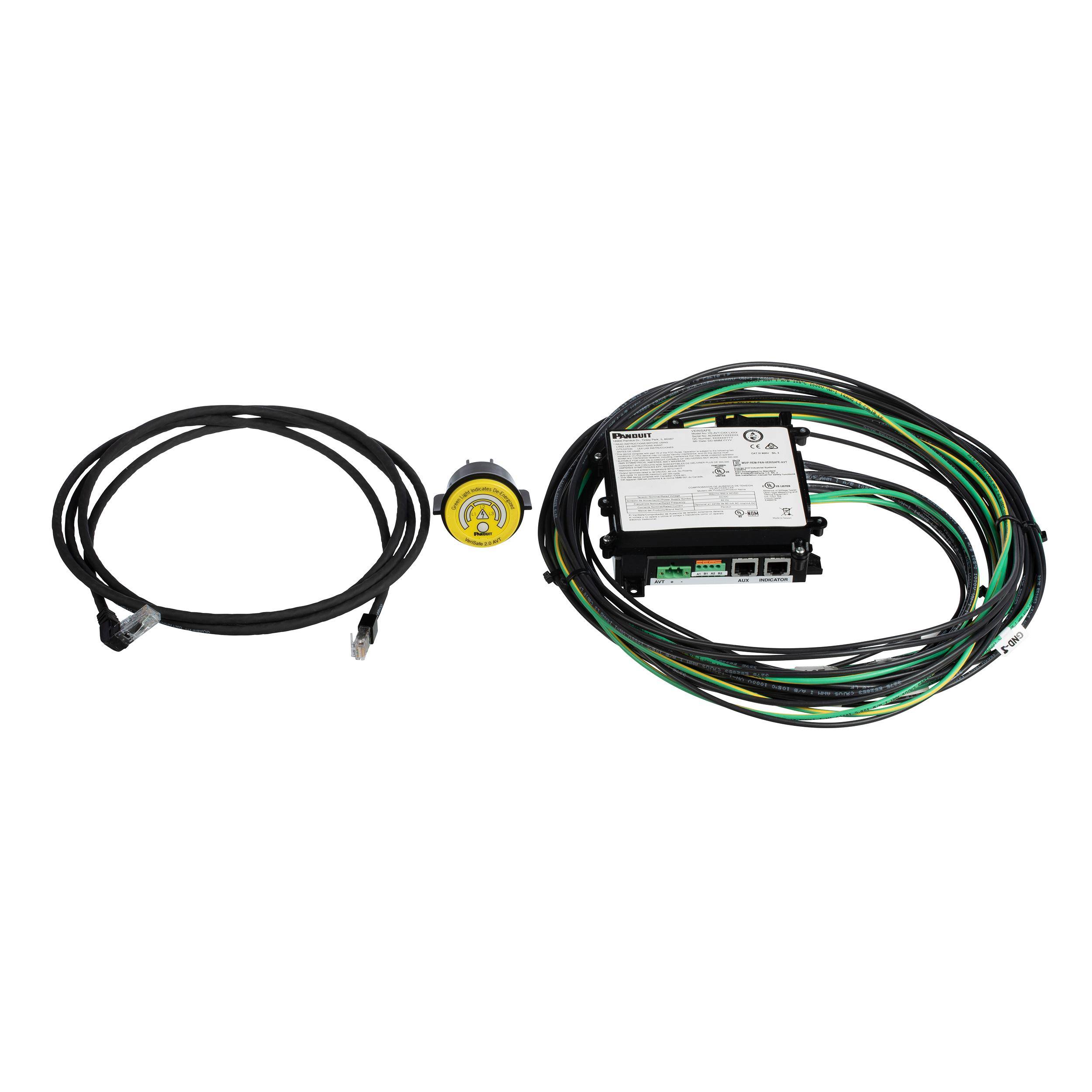 Panduit® VS2-AVT-3PF-16 Three Phase AC/DC Absence of Voltage Tester, Lithium Battery, 1000/1000 VAC/VDC Max Measurable