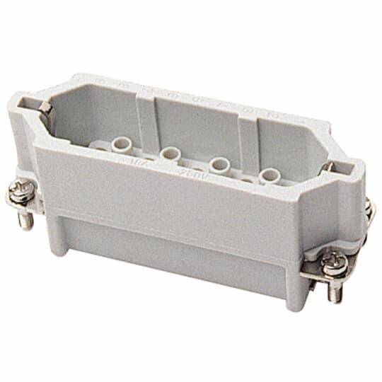 Pos-E-Kon® MC415D D Series High Density Terminal Insert, 15 Positions, 26 to 14 AWG Wire, Male Crimp Connection, Glass Filled Thermoplastic