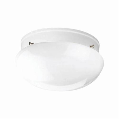 Progress Lighting® P3410-30 Ceiling Fixture, (2) A19 Incandescent Lamp, 120 VAC, Painted Housing