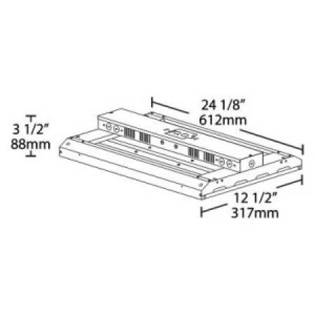 RAB Lighting Inc. ARBAY2-160 LED High Bay Fixture
