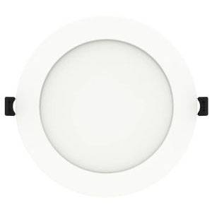 6" Round, 13 W, 120 VAC 60 Hz, RAB Lighting Inc. WFRL6R139FA120WS Recessed Downlight, 1000 Lumen