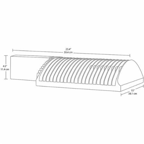 RAB ALED3T150 ALED® Type III Light Distribution Area Lighting With 8 in Pole Mounting Arm,) LED Lamp, 155 W Fixture, 120/208/240/277 VAC, Bronze Housing