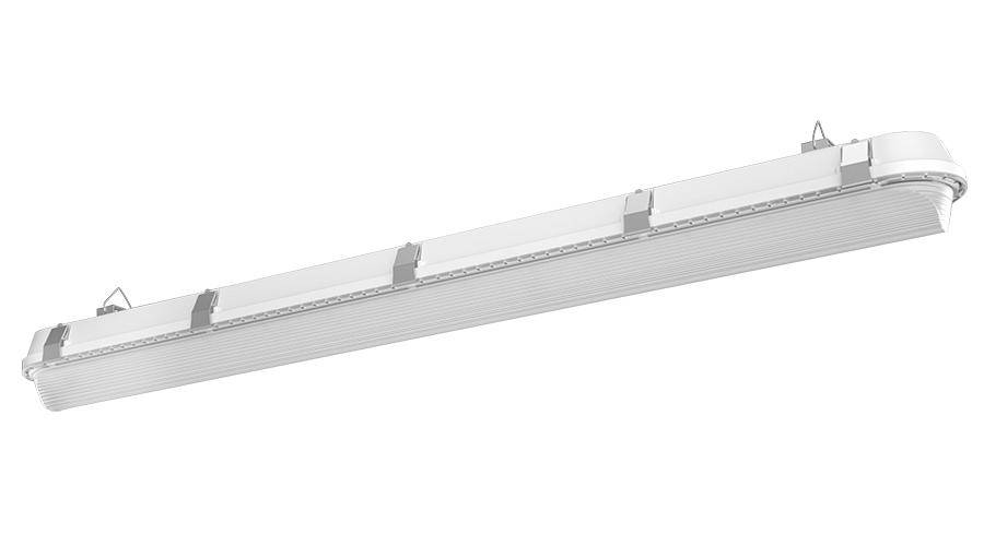 RAB SHARK4 SHARK Linear Fixture, LED Lamp, 50, 40, 30 W Fixture, 120, 208, 240, 277 V, White Housing