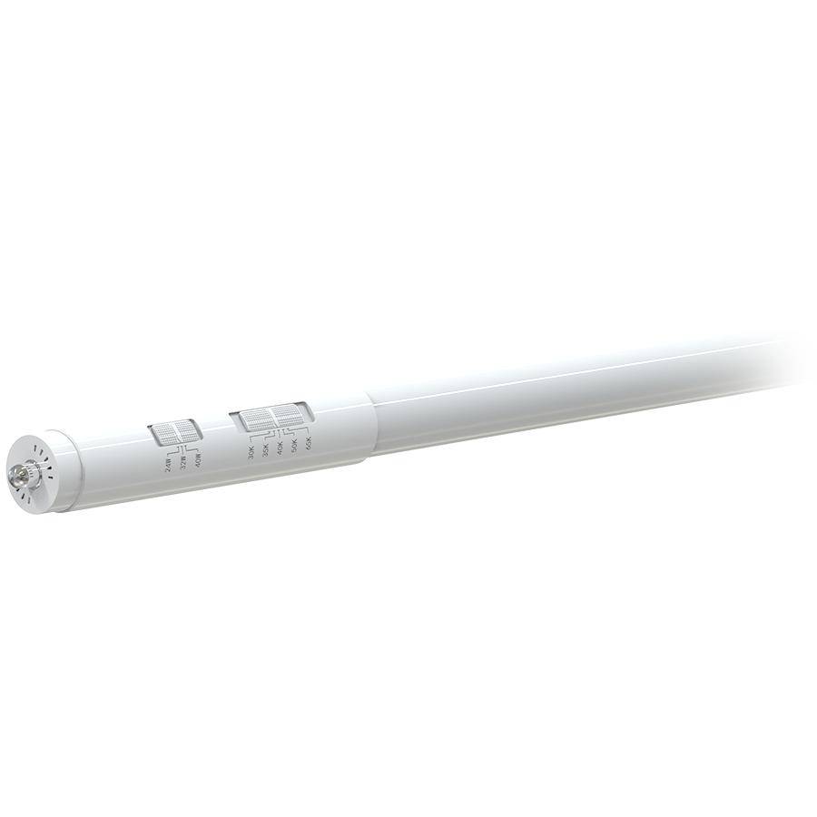 RAB T8-96G-DE-BYP T8 Field Adjustable Linear Tube, 24, 32, 40 W, FA8 LED Lamp, T8 Shape, 3418 to 5481 Lumens