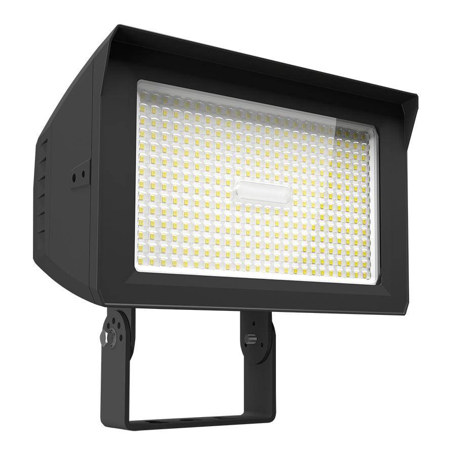 RAB X22-150 X22 Flood Light, LED Lamp, 75, 100, 125, 150 W Fixture, 120, 208, 240, 277 V, Bronze Housing