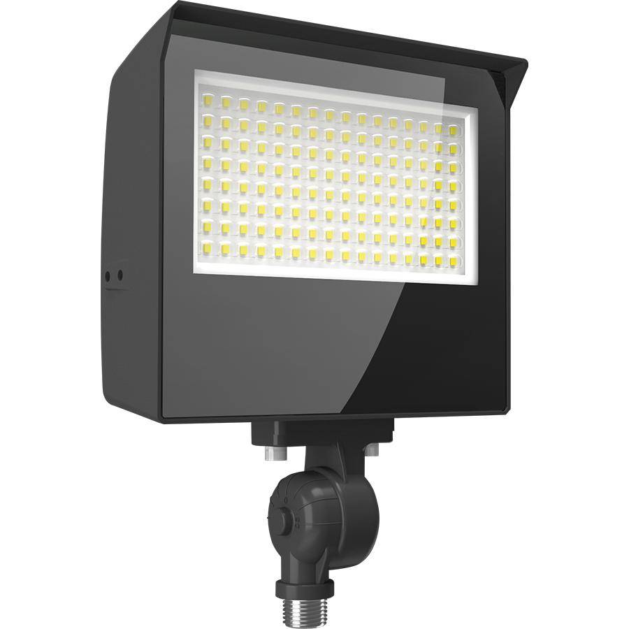 RAB X22-60 X22 Flood Light, LED Lamp, 30, 40, 50, 60 W Fixture, 120, 208, 240, 277 V, Bronze Housing