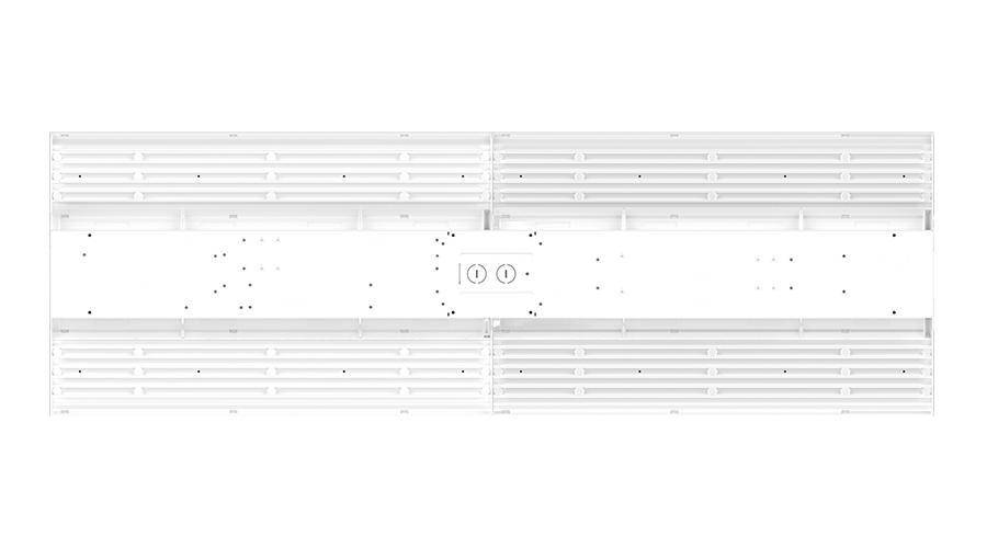 RAB RBAY17L RBA Field-Adjustable High Bay, 400, 320, 260 W, 1000 W Incandescent Equivalent, LED Lamp, 40105 to 59933 Lumens