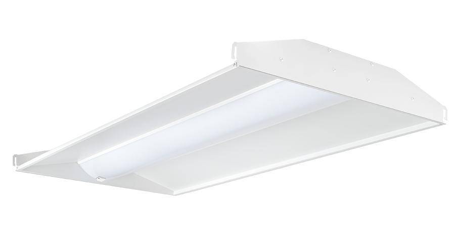 RAB SWISHFA2X4/D10 SWISH Outdoor Troffer, LED Lamp, 120, 208, 240, 277 V, Die Formed Steel/Cold Rolled Housing
