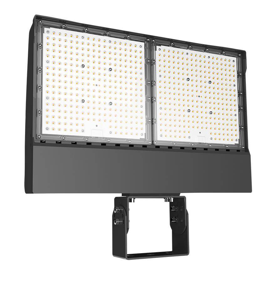 RAB X17PA450T/PCT X17 Adjustable Floodlight, LED Lamp, 250 W Fixture, 120, 208, 240, 277 V, Bronze Housing