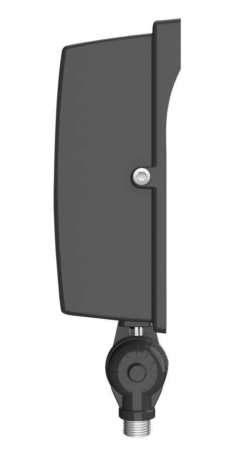 RAB X17XFU60 X17 Adjustable Floodlight Fixture, LED Lamp, 30 W Fixture, 120, 208, 240, 277 V, Bronze Housing
