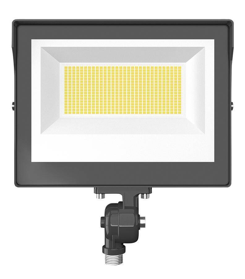 RAB X17XFU60 X17 Adjustable Floodlight Fixture, LED Lamp, 30 W Fixture, 120, 208, 240, 277 V, Bronze Housing