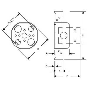 EATON Arrow Hart™ Eaton Wiring Devices 125 Single Straight Blade Receptacle, 125/250 VAC, 30 A, 3 Poles, 3 Wires, Black