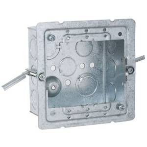30.3 Cu Inch, 16-Knockout, Hubbell Incorporated 232-OW Square Box