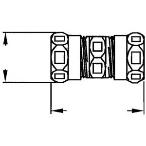 2" Hubbell Incorporated 2928 EMT Coupling