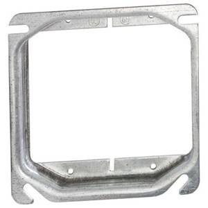 4", Hubbell Incorporated 769 Square Box Cover, Raised