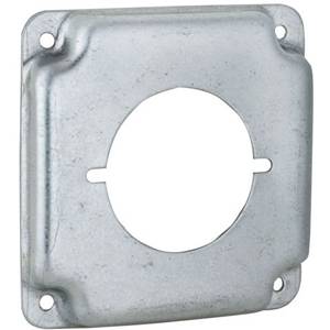 4", Hubbell Incorporated 810C Square Box Surface Cover, Raised