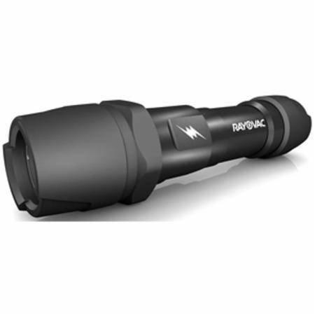 Rayovac® DIY2D-B Virtually Indestructible Flash Light, LED Bulb, Aluminum Titanium Housing, 250 Lumens