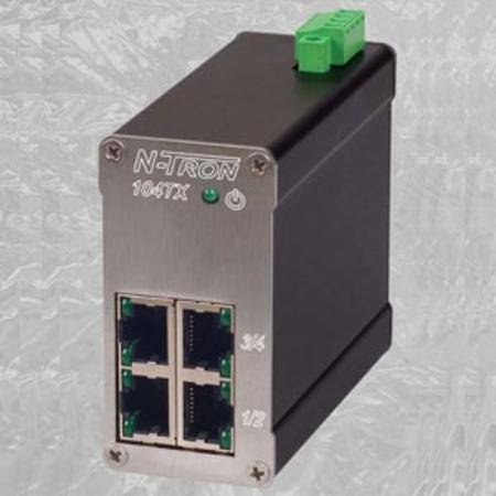 Red Lion Controls, Inc. 104TX-MDR N-Tron® Ethernet Switch