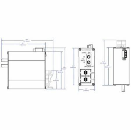 Red Lion Controls, Inc. 105FX-SC N-Tron® Ethernet Switch