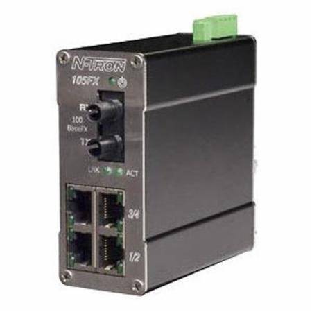 Red Lion Controls, Inc. 105FXE-ST-80 N-Tron® Ethernet Switch