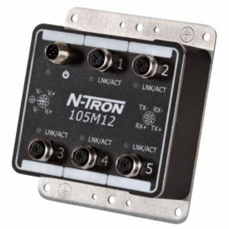 Red Lion Controls, Inc. 105M12 N-Tron® Ethernet Switch
