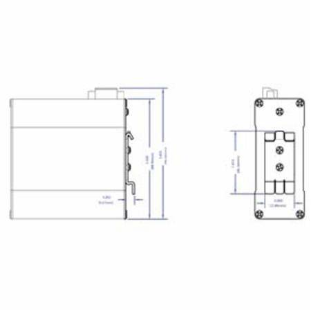 Red Lion Controls, Inc. 105TX-MDR N-Tron® Ethernet Switch