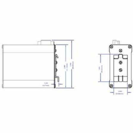 Red Lion Controls, Inc. 105TX-POE-MDR N-Tron® Ethernet Switch