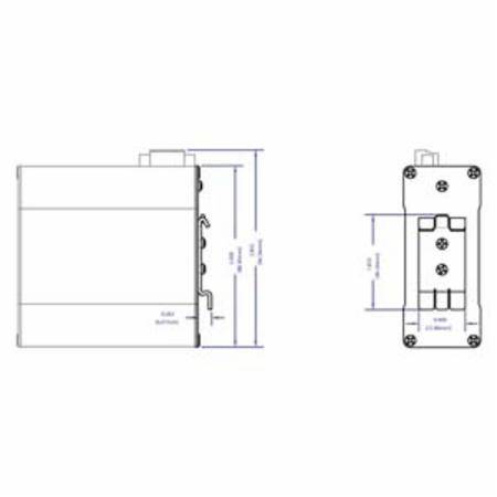 Red Lion Controls, Inc. 106FX2-SC-MDR N-Tron® Ethernet Switch