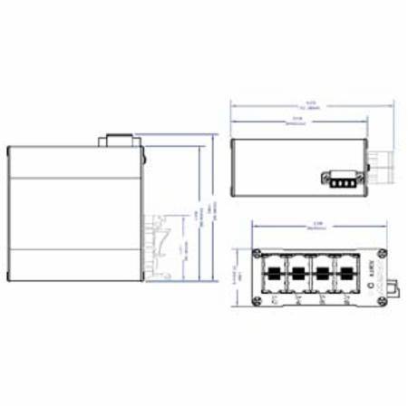 Red Lion Controls, Inc. 108TX-HV N-Tron® Ethernet Switch