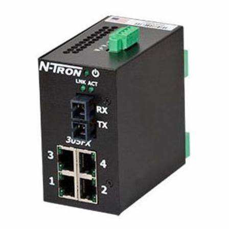Red Lion Controls, Inc. 305FXE-ST-15 N-Tron® Ethernet Switch
