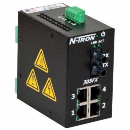 Red Lion Controls, Inc. 305FX-SC N-Tron® Ethernet Switch