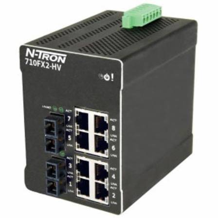 Red Lion Controls, Inc. 710FX2-SC-HV N-Tron® Ethernet Switch