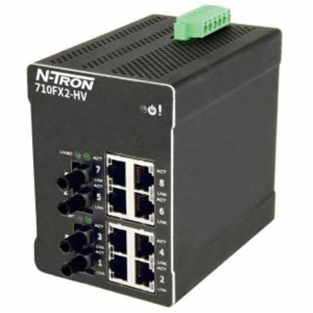 Red Lion Controls, Inc. 710FX2-ST-HV N-Tron® Ethernet Switch