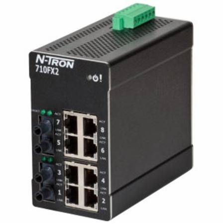 Red Lion Controls, Inc. 710FX2-ST N-Tron® Ethernet Switch
