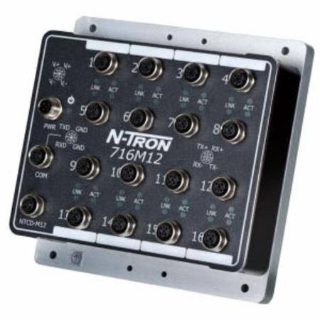 Red Lion Controls, Inc. 716M12-HV N-Tron® Ethernet Switch