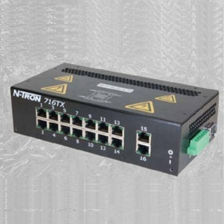 Red Lion Controls, Inc. 716TX-HV N-Tron® Ethernet Switch