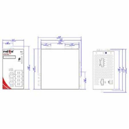 Red Lion Controls, Inc. NT24K-10FX2-ST-PT N-Tron® Ethernet Switch