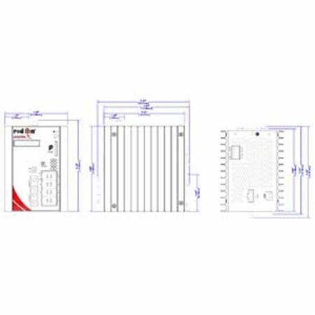 Red Lion Controls, Inc. NT24K-10FX2-ST-POE N-Tron® Power Over Ethernet Switch