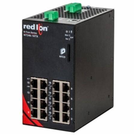 Red Lion Controls, Inc. NT24K-16TX N-Tron® Ethernet Switch