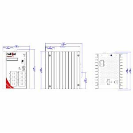 Red Lion Controls, Inc. NT24K-16TX-POE-PT N-Tron® Power Over Ethernet Switch