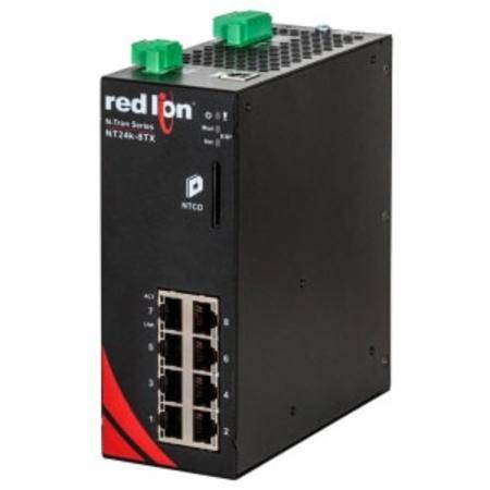 Red Lion Controls, Inc. NT24K-8TX-PT N-Tron® Ethernet Switch