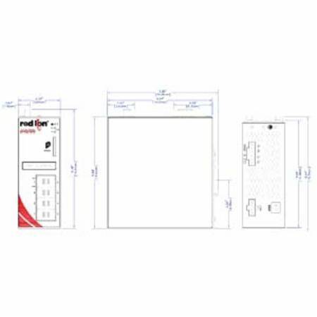Red Lion Controls, Inc. NT24K-8TX-PT N-Tron® Ethernet Switch