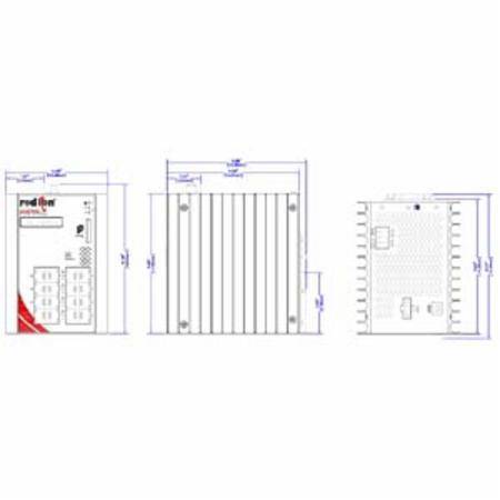 Red Lion Controls, Inc. NT24K-8TX-POE-PT N-Tron® Power Over Ethernet Switch