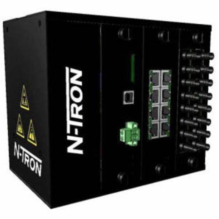 Red Lion Controls, Inc. NT24K-DR16-DC-PT N-Tron® Ethernet Switch
