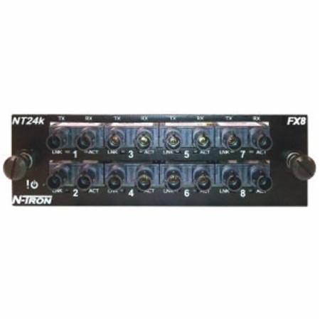 Red Lion Controls, Inc. NT24K-FX8-ST N-Tron® Ethernet Module