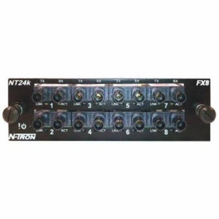 Red Lion Controls, Inc. NT24K-FXE8-ST-40 N-Tron® Ethernet Module