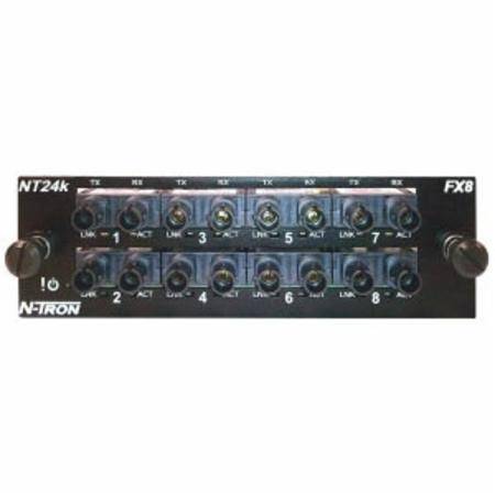 Red Lion Controls, Inc. NT24K-FXE8-ST-80 N-Tron® Ethernet Module