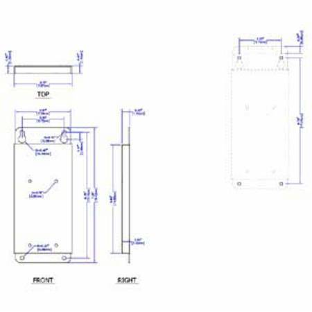 Red Lion Controls, Inc. NT24K-NM-PMK N-Tron® Ethernet Switch Panel Mount Kit