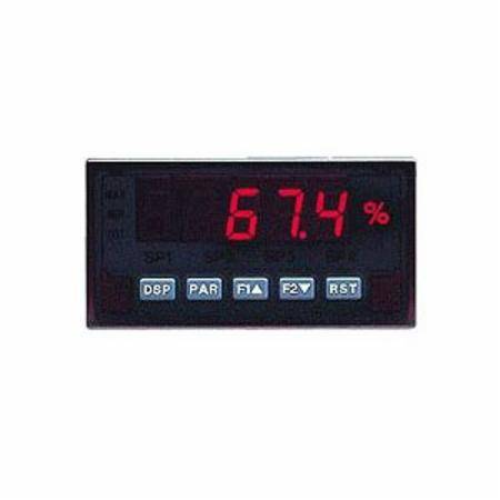 3.8" x 4.2" x 1.95", 300 VDC, 85 to 250 VAC Input, Panel Mount, Rectangular Shape, Universal, Analog Input Panel Meter